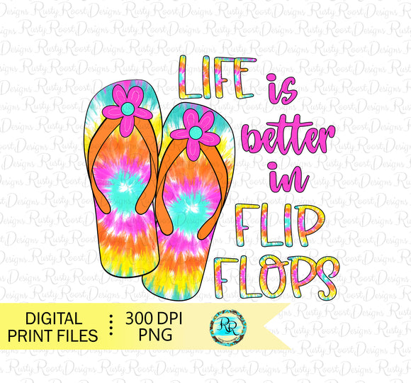 Life is better in flip flops png, sublimation designs downloads, Flip flops Png, Beach designs, Summer t-shirt designs, printable artwork