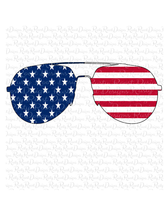 America sunglasses png, Patriotic sublimation designs downloads, 4th of July png, printable artwork