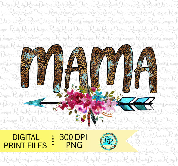 Mama Png sublimation designs, Floral Mama Png, Mother's Day, Printable designs