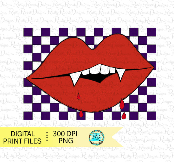 Vampire lips Png, Halloween sublimation designs downloads, hand drawn, printable artwork