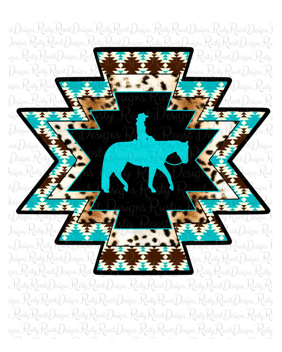 Aztec sublimation png, horse sublimation designs downloads, Western sublimation png, cowgirl png, printable