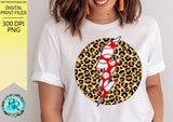 Leopard baseball lightning bolt PNG, Baseball mom sublimation designs downloads, Printable designs