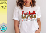 Baseball Mom Png, Baseball sublimation designs downloads, Baseball Mama Png, leopard Baseball, Printable designs