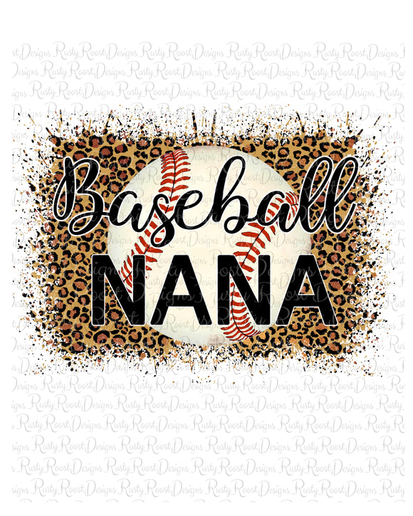 Baseball Nana png, baseball sublimation designs downloads, digital download, Nana sublimation png, sublimation graphics, baseball png files, printable artwork