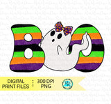 Boo ghost Png, Kids Halloween png, Halloween sublimation designs downloads,  printable designs