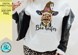 Halloween cow sublimation design