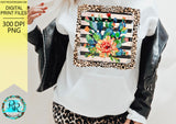 Cactus sublimation designs downloads, Cactus flower, Western PNG design, printable design
