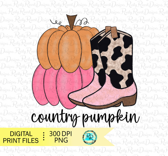 Country Pumpkin Png, Western sublimation designs, Fall pumpkin png, country PNG, sublimation downloads, Western pumpkin, Printable artwork