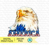 America Eagle sublimation designs, Patriotic Png designs, printable designs