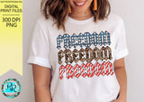Freedom Png, Patriotic sublimation designs, 4th Of July Png, Memorial Day designs, Printable designs