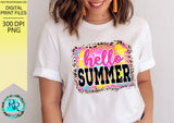 Hello Summer Png, Summer sublimation designs downloads, t-shirt designs, printable
