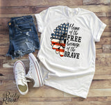 Home of the Free because of the Brave png sublimation designs, 4th of July, Memorial day, Printable designs
