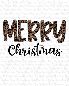 Merry Christmas png, Christmas sublimation designs downloads, digital download, sublimation graphics, leopard Christmas png, Printable