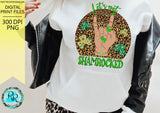 Let's get shamrocked Png, St. Patrick's day sublimation designs downloads, digital design, printable design