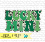 Lucky mini St. Patrick's day sublimation design