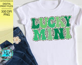Lucky Mini St. Patrick's day sublimation design