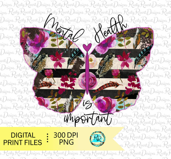 Mental health PNG, sublimation designs downloads, digital downloads, printable design