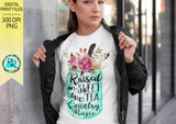 Raised on Sweet Tea and Country Music png, sublimation design download, sublimation graphics,  printable design