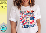 Red, White and Boozy Png sublimation designs downloads, 4th of July Png, Patriotic shirt design, Printable designs