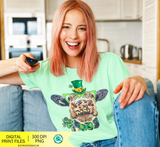 ST. Patrick's day cow sublimation designs