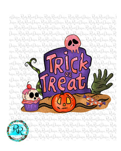Trick or Treat PNG, Halloween sublimation designs downloads, Halloween PNG, Printable