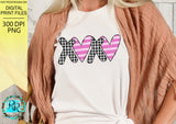 Valentine hearts png, Valentine sublimation designs downloads, hand drawn plaid XOXO png, printable design